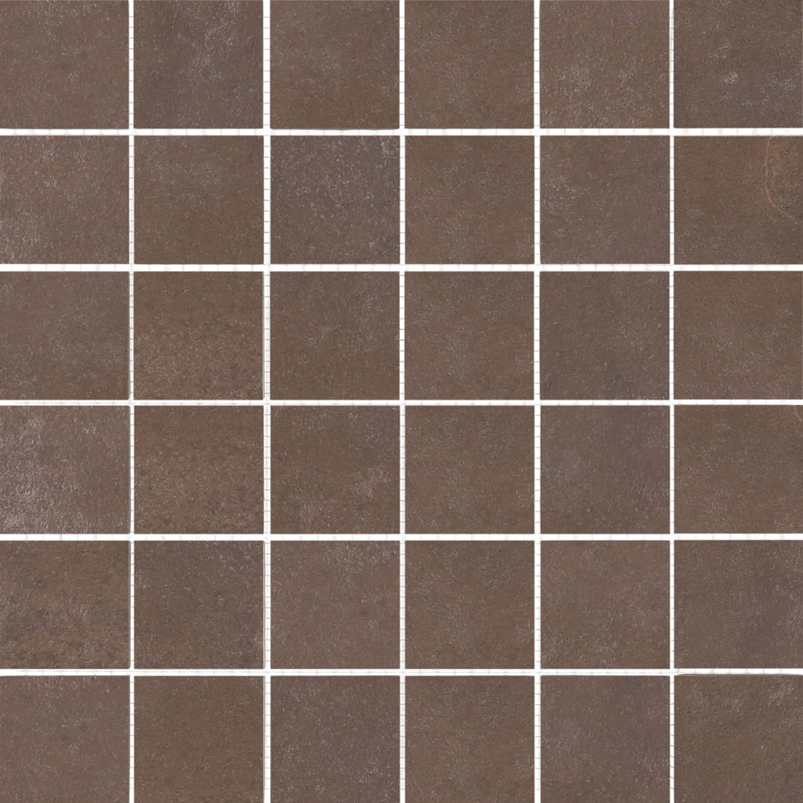 Mosaik Ferrocemento 5 x 5 cm Rame natur