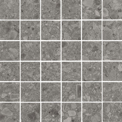 Mosaik Flodsten 5 x 5 cm Smoke