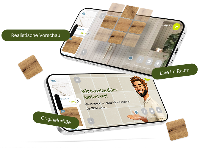 AR-Vorschau auf Smartphones
